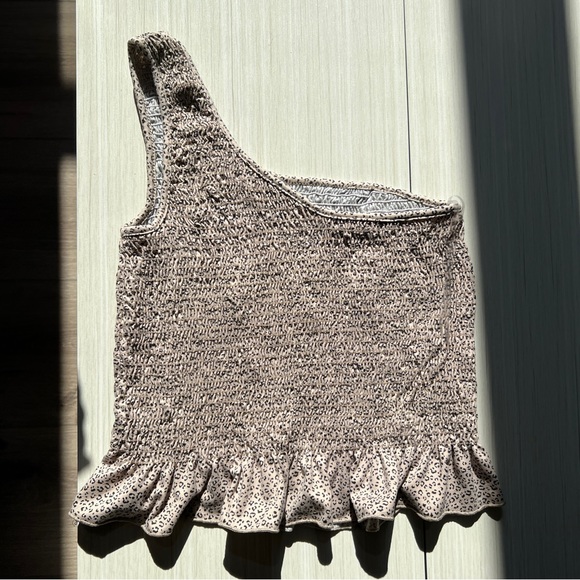 🔥One Sleeve Leopard Top - Picture 12 of 13